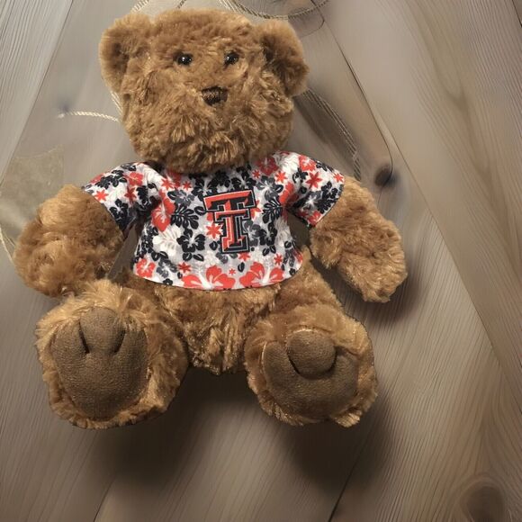 Texas Tech Red Raiders Plush Chelsea Teddy Bear Company 9” Stuffed Animal Toy - Picture 1 of 9